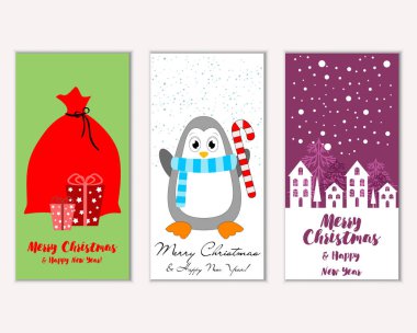 Mutlu Noeller ve mutlu yeni yıl tebrik kartları   