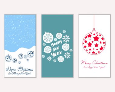 Mutlu Noeller ve mutlu yeni yıl tebrik kartları  