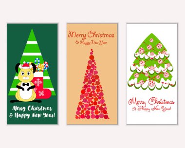 Mutlu Noeller ve mutlu yeni yıl tebrik kartları   