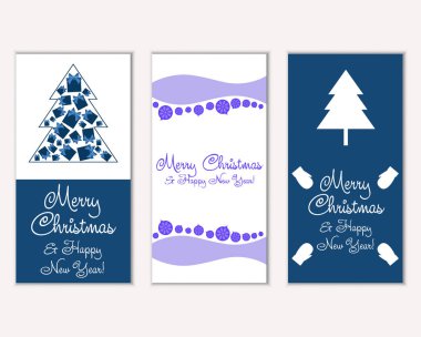 Mutlu Noeller ve mutlu yeni yıl tebrik kartları   