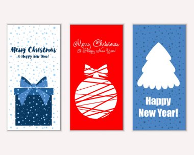 Mutlu Noeller ve mutlu yeni yıl tebrik kartları   