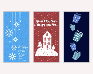 Mutlu Noeller ve mutlu yeni yıl tebrik kartları    