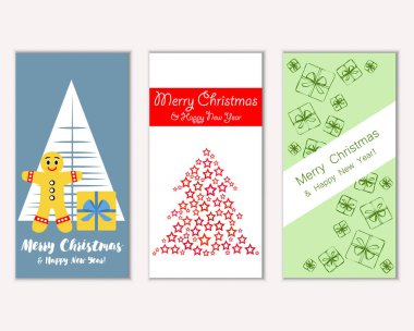 Mutlu Noeller ve mutlu yeni yıl tebrik kartları   