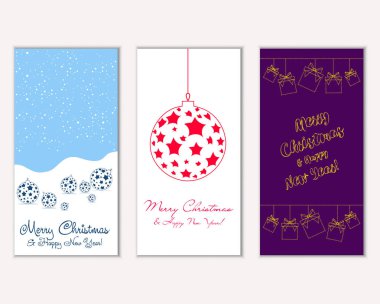 Mutlu Noeller ve mutlu yeni yıl tebrik kartları  