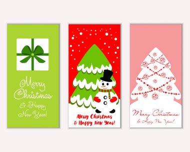 Mutlu Noeller ve mutlu yeni yıl tebrik kartları   
