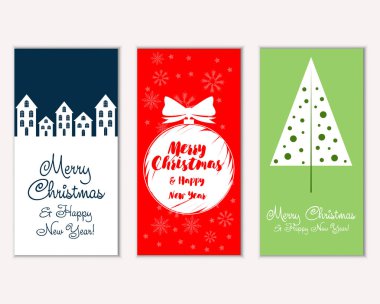 Mutlu Noeller ve mutlu yeni yıl tebrik kartları  