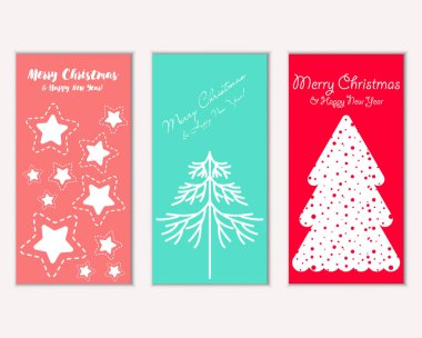 Mutlu Noeller ve mutlu yeni yıl tebrik kartları   