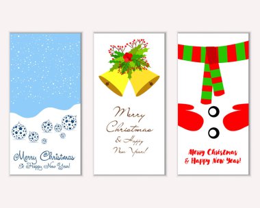 Mutlu Noeller ve mutlu yeni yıl tebrik kartları  