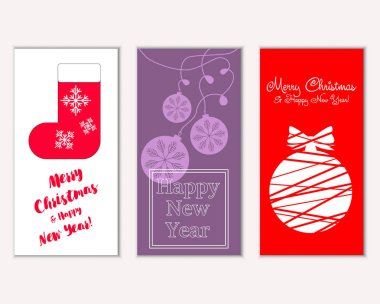 Mutlu Noeller ve mutlu yeni yıl tebrik kartları   