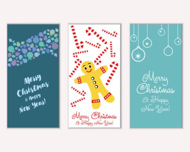 Mutlu Noeller ve mutlu yeni yıl tebrik kartları   