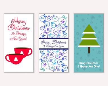 Mutlu Noeller ve mutlu yeni yıl tebrik kartları   
