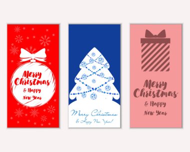 Mutlu Noeller ve mutlu yeni yıl tebrik kartları  
