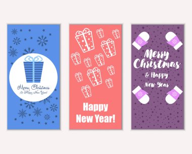 Mutlu Noeller ve mutlu yeni yıl tebrik kartları    