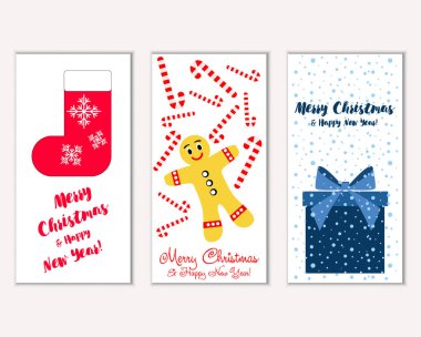 Mutlu Noeller ve mutlu yeni yıl tebrik kartları   