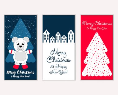 Mutlu Noeller ve mutlu yeni yıl tebrik kartları   