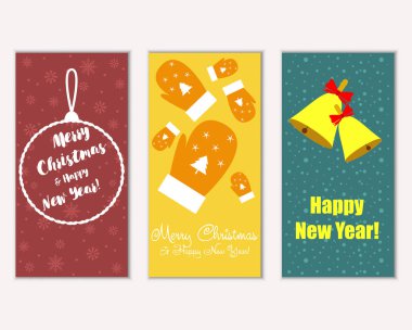 Mutlu Noeller ve mutlu yeni yıl tebrik kartları   