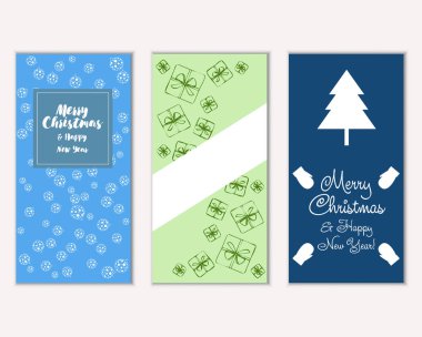 Mutlu Noeller ve mutlu yeni yıl tebrik kartları   