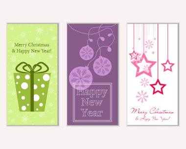 Mutlu Noeller ve mutlu yeni yıl tebrik kartları   