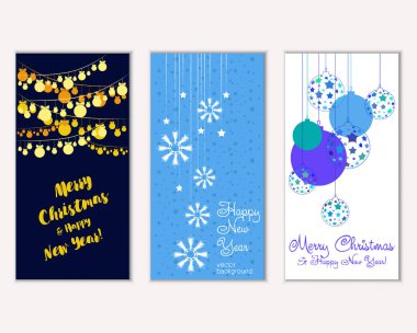 Mutlu Noeller ve mutlu yeni yıl tebrik kartları   