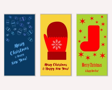 Mutlu Noeller ve mutlu yeni yıl tebrik kartları   