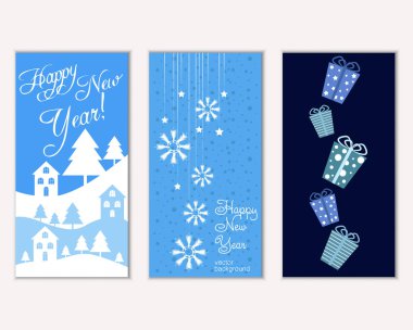 Mutlu Noeller ve mutlu yeni yıl tebrik kartları    