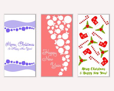 Mutlu Noeller ve mutlu yeni yıl tebrik kartları   