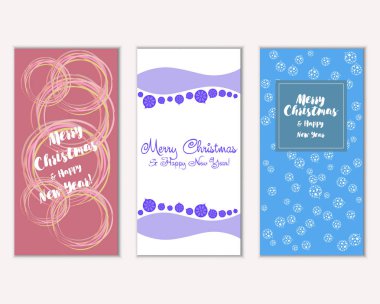 Mutlu Noeller ve mutlu yeni yıl tebrik kartları   