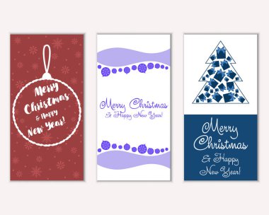 Mutlu Noeller ve mutlu yeni yıl tebrik kartları   