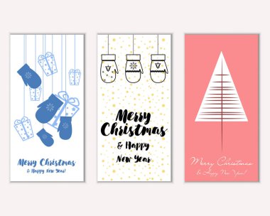 Mutlu Noeller ve mutlu yeni yıl tebrik kartları    