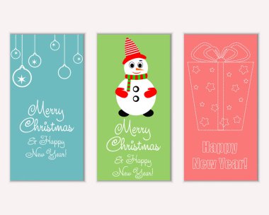 Mutlu Noeller ve mutlu yeni yıl tebrik kartları   