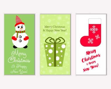 Mutlu Noeller ve mutlu yeni yıl tebrik kartları   
