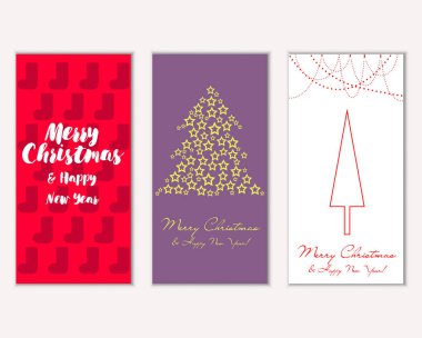 Mutlu Noeller ve mutlu yeni yıl tebrik kartları   