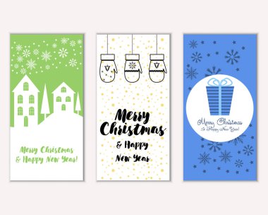 Mutlu Noeller ve mutlu yeni yıl tebrik kartları   