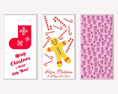 Mutlu Noeller ve mutlu yeni yıl tebrik kartları   