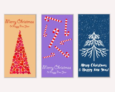 Mutlu Noeller ve mutlu yeni yıl tebrik kartları   