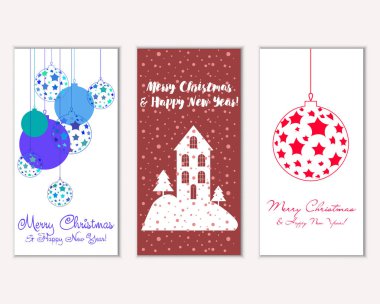 Mutlu Noeller ve mutlu yeni yıl tebrik kartları    