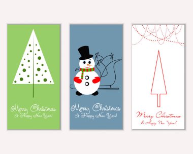Mutlu Noeller ve mutlu yeni yıl tebrik kartları   