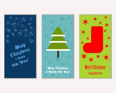 Mutlu Noeller ve mutlu yeni yıl tebrik kartları   