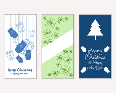 Mutlu Noeller ve mutlu yeni yıl tebrik kartları   