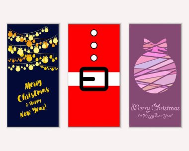Mutlu Noeller ve mutlu yeni yıl tebrik kartları   