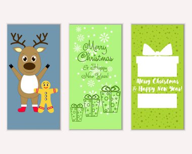 Mutlu Noeller ve mutlu yeni yıl tebrik kartları   