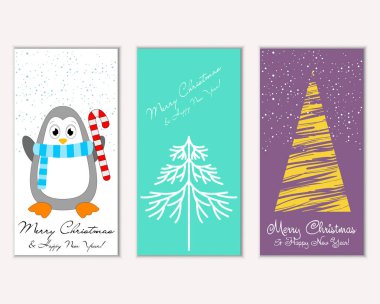 Mutlu Noeller ve mutlu yeni yıl tebrik kartları   