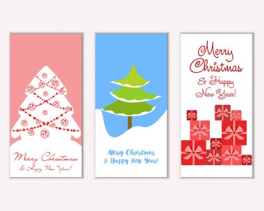 Mutlu Noeller ve mutlu yeni yıl tebrik kartları  