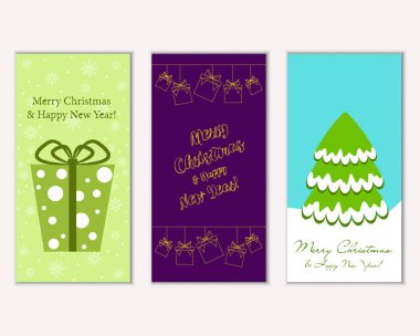 Mutlu Noeller ve mutlu yeni yıl tebrik kartları   