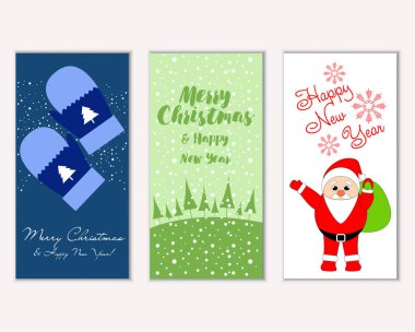 Mutlu Noeller ve mutlu yeni yıl tebrik kartları   