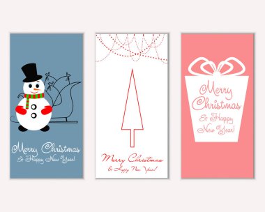 Mutlu Noeller ve mutlu yeni yıl tebrik kartları   