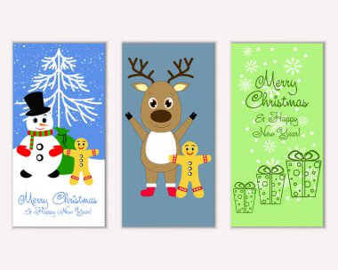Mutlu Noeller ve mutlu yeni yıl tebrik kartları   