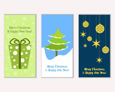 Mutlu Noeller ve mutlu yeni yıl tebrik kartları   