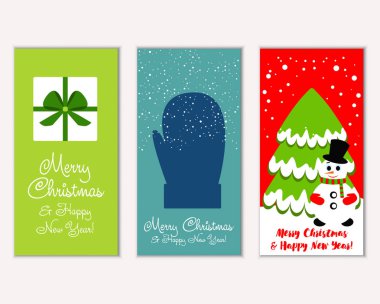 Mutlu Noeller ve mutlu yeni yıl tebrik kartları   
