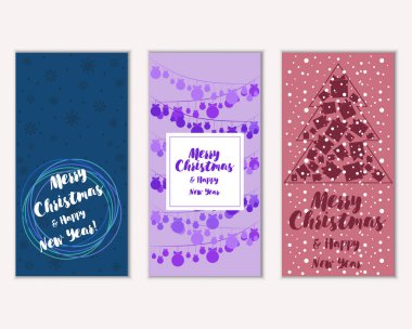 Mutlu Noeller ve mutlu yeni yıl tebrik kartları  